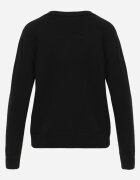 tandem Pulover casual cu croială clasică și decolteu rotund Pilare Negru
