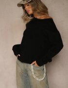 tandem Pulover Lussare Negru