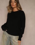 tandem Pulover Lussare Negru