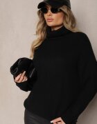 tandem Pulover pe gât Azivara Negru