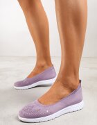  Tenisi Mov Plati Decorati cu zirconii Lomadia