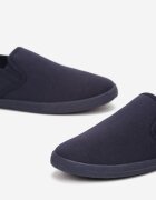  Teniși slip-on din material textil bleumarin Jaylisa