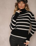 tricot station Maletă Negru Casual cu dungi Nelineth