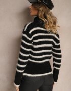 tricot station Maletă Negru Casual cu dungi Nelineth