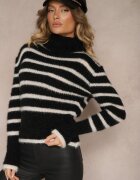 tricot station Maletă Negru Casual cu dungi Nelineth