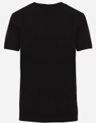  Tricou Negru Clasic Neted din Bumbac Detima