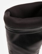tulipano Cizme ofițerești cu curea și cataramă metalică Allestria Negre