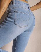 uiuj Blugi Albastru deschis cu croială mulată Skinny Galeth