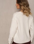 unigirl Cardigan Perforat Bej deschis cu nasturi Nolila