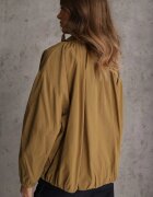 unigirl Geacă de tranziție Verde Supradimensionată cu croială tip bomber din bumbac și viscoză Birana
