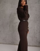 unigirl Set tricotat cu vâscoză tunică elegantă și pantaloni Lovinia Maro