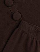 unigirl Set tricotat cu vâscoză tunică elegantă și pantaloni Lovinia Maro