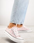 via giulia Adidași roz casual cu flori Foleriella