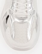 vices Adidași Alb-Argintiu pe Platformă Decorate cu relief Natiselle