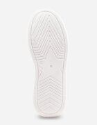 vices Adidași Albi Chunky cu Platformă cu Ornament în Formă de Stea Anatale