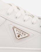 vices Adidași Albi Chunky cu Platformă cu Ornament în Formă de Stea Anatale