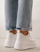 vices Adidași Albi pe Platformă cu Relief Rionessa