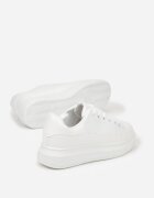 vices Adidași Albi pe Platformă Joasă în Stil Clasic Lucid Dream
