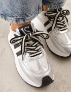 vices Adidași Argintii Streetwear Chunky cu Platformă Ilnatea