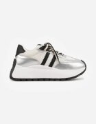 vices Adidași Argintii Streetwear Chunky cu Platformă Ilnatea