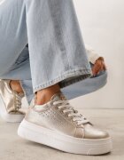 vices Adidași Aurii Decorați cu stea și inserție sclipitoare Oranatta