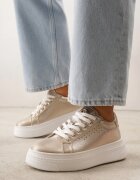 vices Adidași Aurii Decorați cu stea și inserție sclipitoare Oranatta