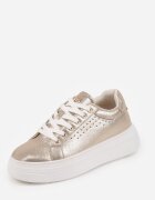 vices Adidași Aurii Decorați cu stea și inserție sclipitoare Oranatta