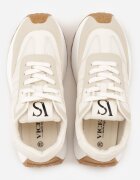vices Adidași Bej cu șireturi cu platformă cu curele decorative Seliniel