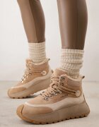 vices Adidași Bej închis Ghete de iarnă cu Platformă în Stil Sport Nelsella