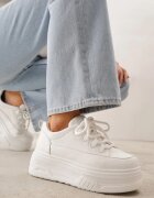 vices Adidași Chunky Albi pe platformă Azilera