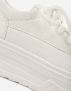 vices Adidași Chunky Albi pe platformă Azilera