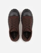 vices Adidași Maro pe platformă cu decorațiune și cu inscripția Leawen