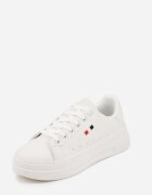 vices Adidași Minimaliști Albi cu stil de Tenis pe Platformă Halanatea