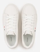 vices Adidași Minimaliști Albi cu stil de Tenis pe Platformă Halanatea