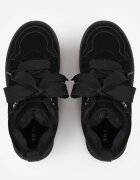 vices Adidași Negre Stilizate ca Ghete de zăpadă pe Platformă Cu detalii de blană Naleris