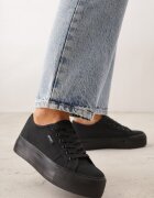 vices Adidași Negri Basici în Stil Minimalist Riosanne