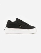vices Adidași Negri Chunky pe Platformă cu Ornament în formă de Stea Anatale