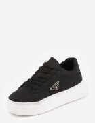vices Adidași Negri Chunky pe Platformă cu Ornament în formă de Stea Anatale