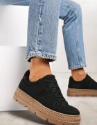 vices Adidași negri cu perforații pe talpă canelată Riparian Rights