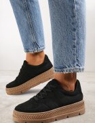 vices Adidași negri cu perforații pe talpă canelată Riparian Rights