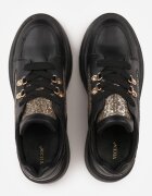 vices Adidași Negri cu platformă cu inserții cu sclipici Morinatea