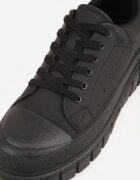vices Adidași Negri cu platformă stil chunky cu perforații Hypsyllis