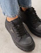 vices Adidași Negri cu Talpă Embosată în stil Chunky Myninis