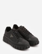 vices Adidași Negri cu Talpă Embosată în stil Chunky Myninis