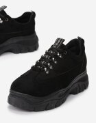 vices Adidași Negri din Imitație de Piele Farwynn
