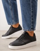 vices Adidași Negru-Alb Cu șireturi cu Talpă Groasă Taleith