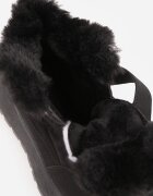 vices Adidași tip ghete de iarnă Negre cu Blană cu Platformă cu Scai Nelosena