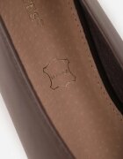 vices Balerini Maro închis cu Brant din piele naturală în stil clasic Nalivee