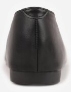 vices Balerini Negre cu Branț din Piele Naturală în Stil Clasic Nalivee