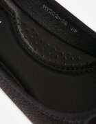 vices Balerini Negre cu Fundă Decorativă și Imprimeu Tip Piele de Șarpe Tultewia